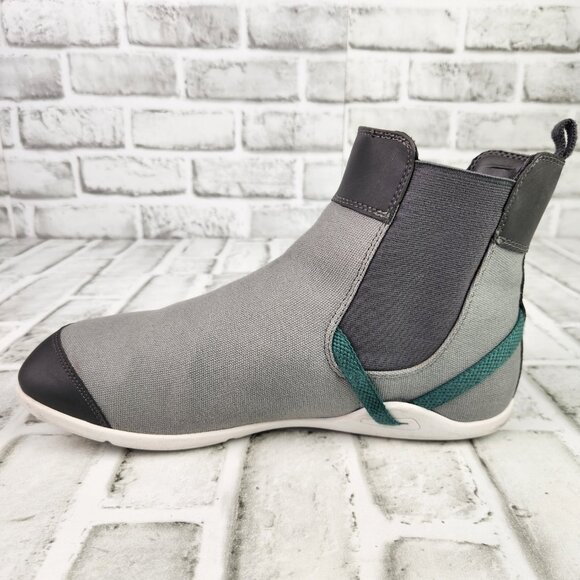 Xero Shoes Vienna Women Sz 10 Gray Chelsea Ankle Boots Barefoot Minimalist Canva - Picture 7 of 10